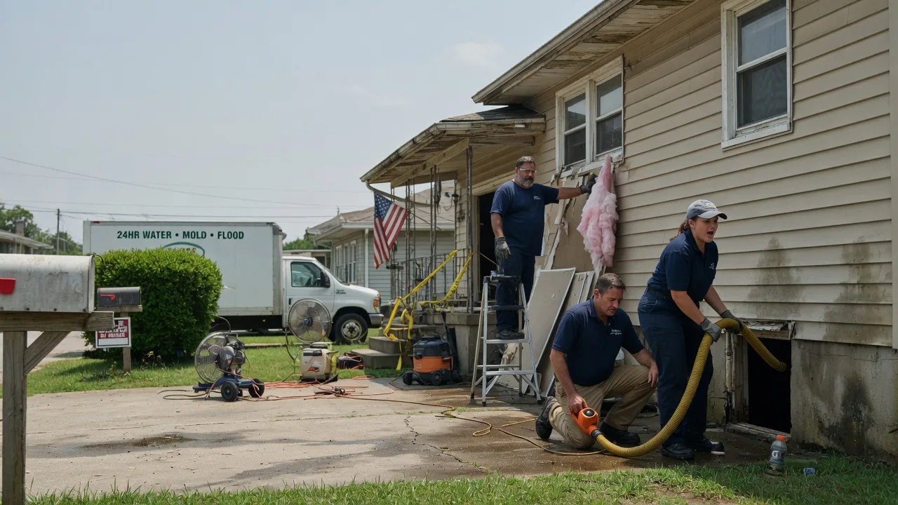 Water Damage Repair in Carol Stream, IL near me